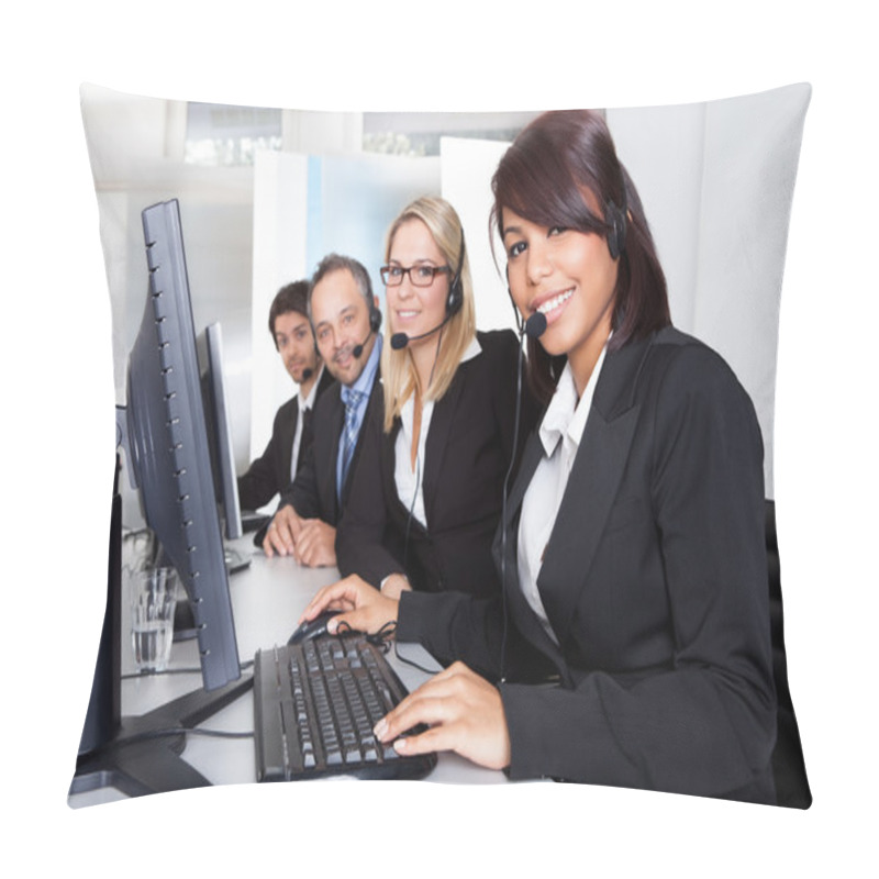 Personality  Customer Service Support Pillow Covers