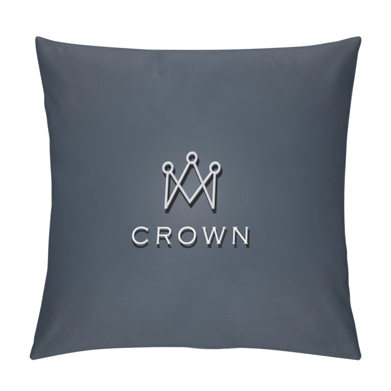 Personality  Crown Sign Pillow Covers