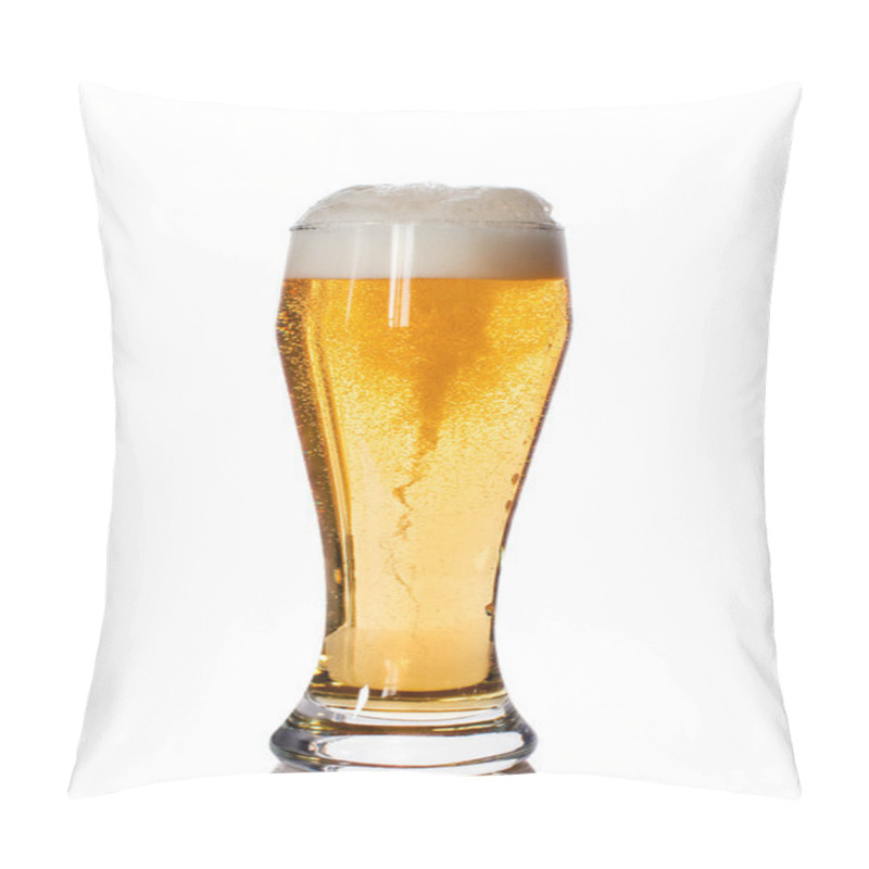 Personality  Glass Of Beer With High Foam Pillow Covers