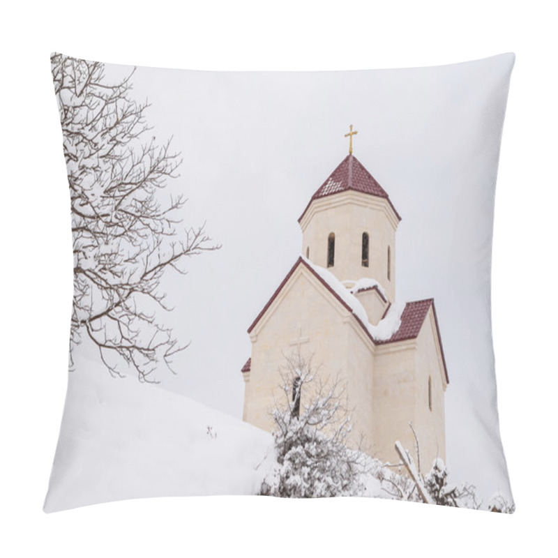 Personality  The Georgian Orthodox Church In Svaneti Pillow Covers