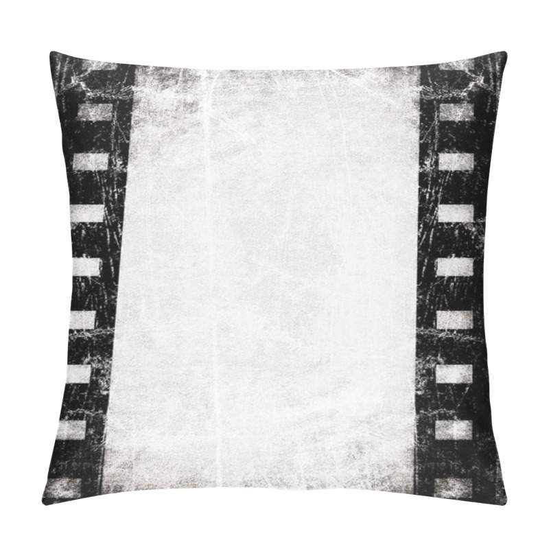 Personality  Grunge Film Background With Space For Text Pillow Covers