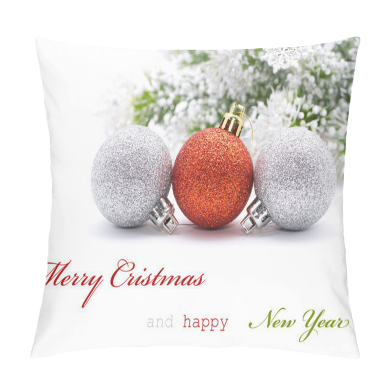 Personality  Christmas Greeting Card Pillow Covers