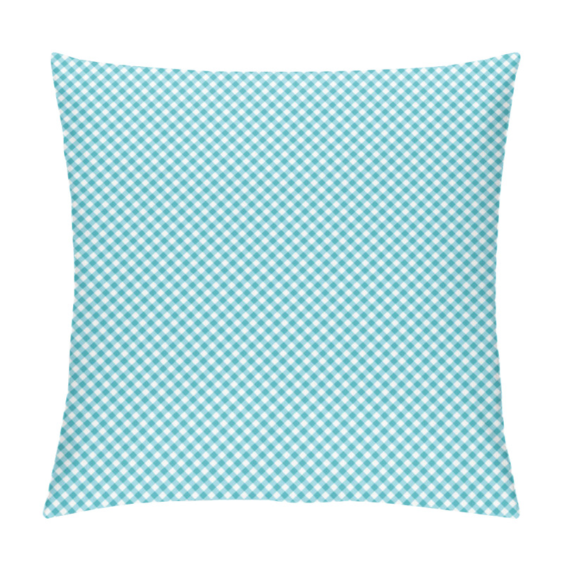 Personality  Blue Tablecloth Pattern  Pillow Covers