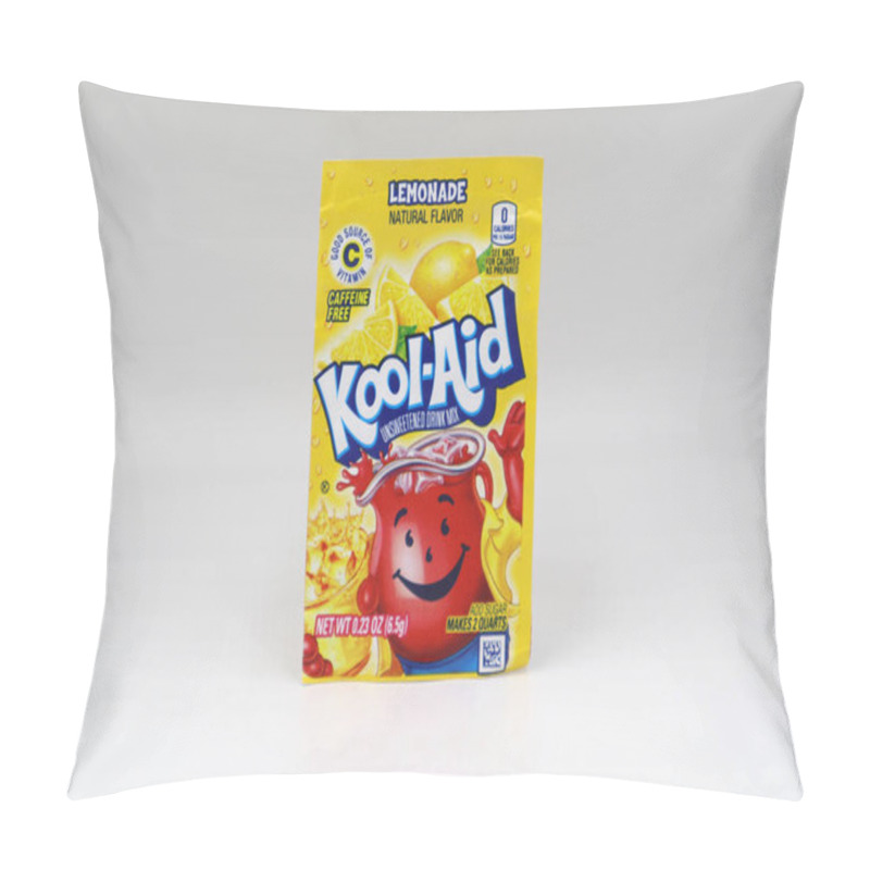 Personality  Columbus Ohio December 5, 2020 Kool-Aid Lemonade Flavored Drink Pillow Covers