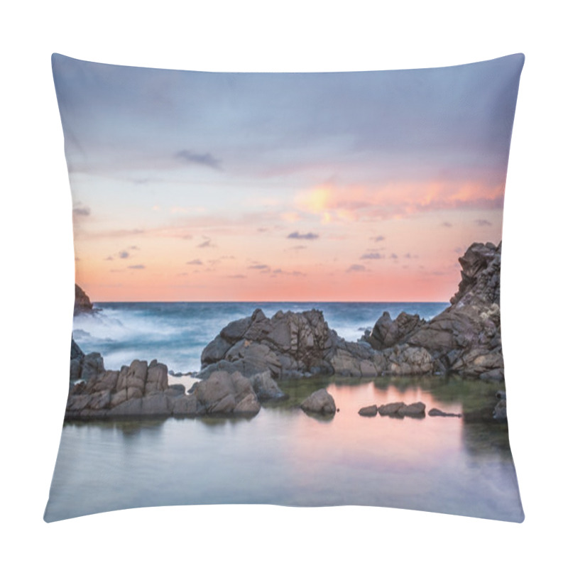 Personality  Pink Sunset Pillow Covers