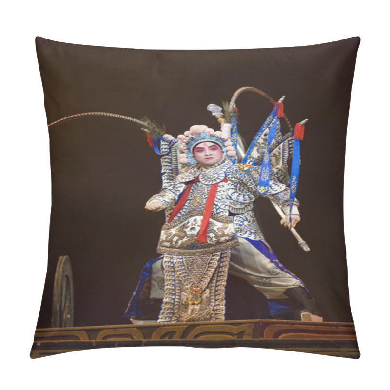 Personality  Chinese Traditional Opera Actor With Theatrical Costume  Pillow Covers