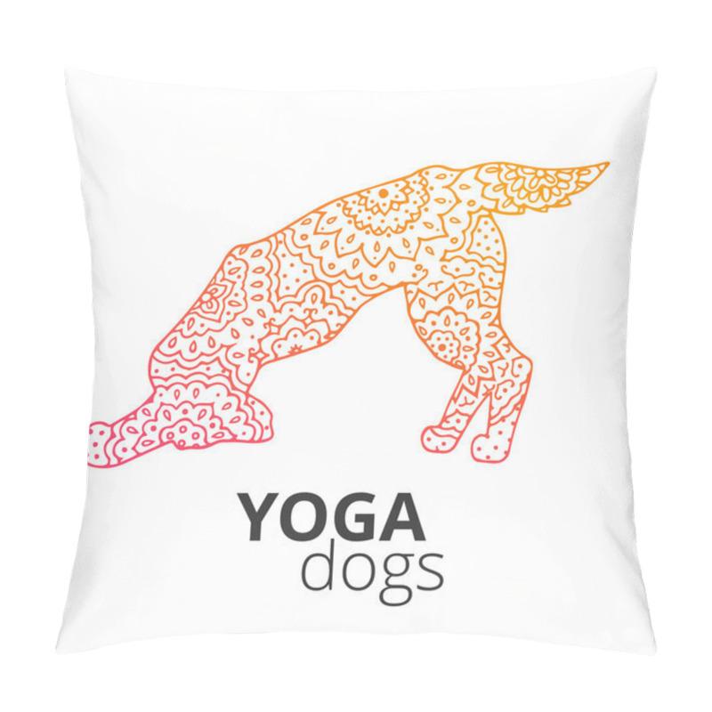 Personality  Adho Mukha Shvanasana Pillow Covers