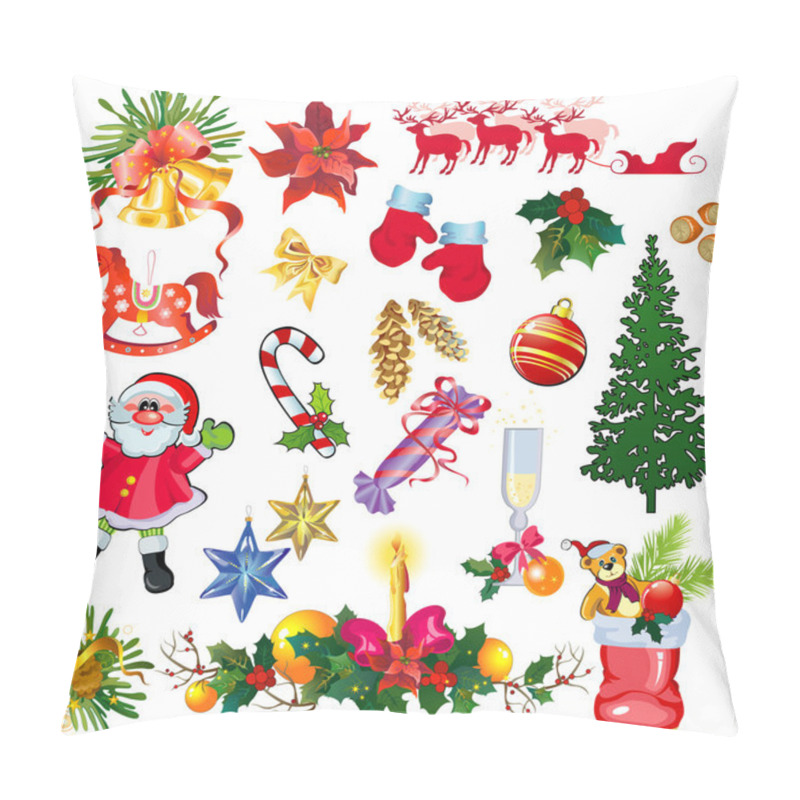 Personality  Christmas Set Pillow Covers