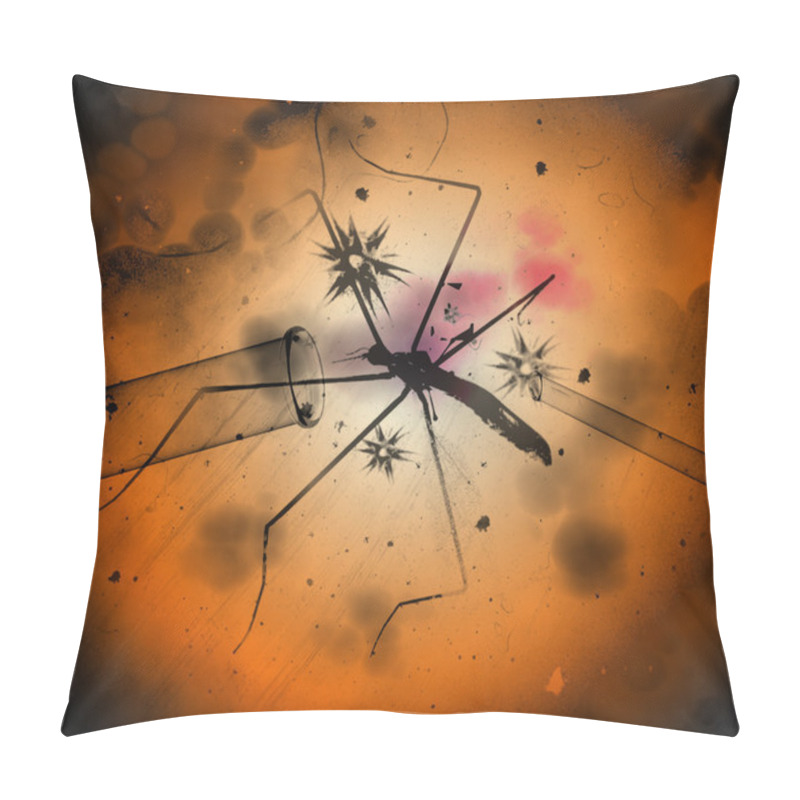 Personality  Mosquito Zika Virus Pillow Covers