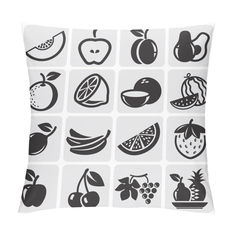 Personality  Fruit Vector Set Pillow Covers