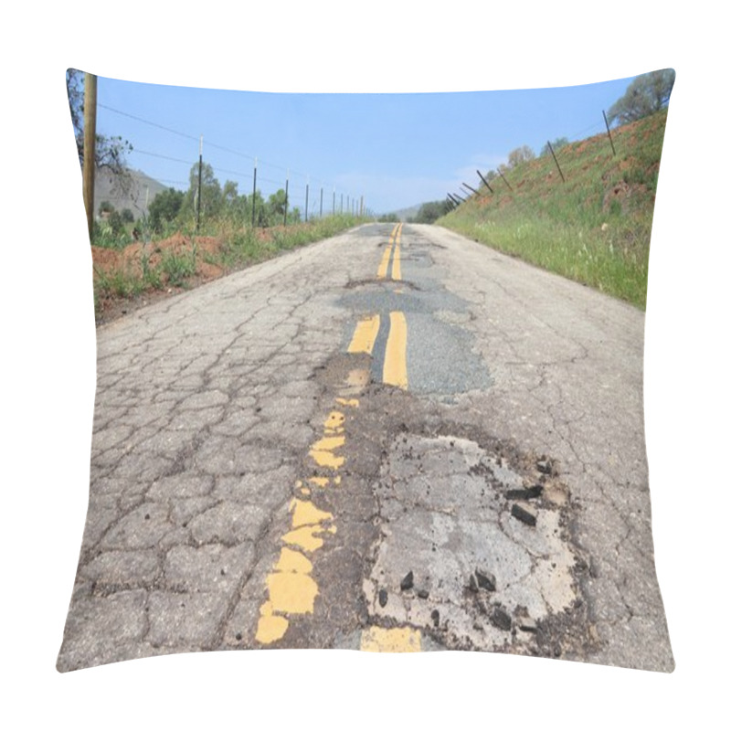 Personality  Damaged Roadway Pillow Covers