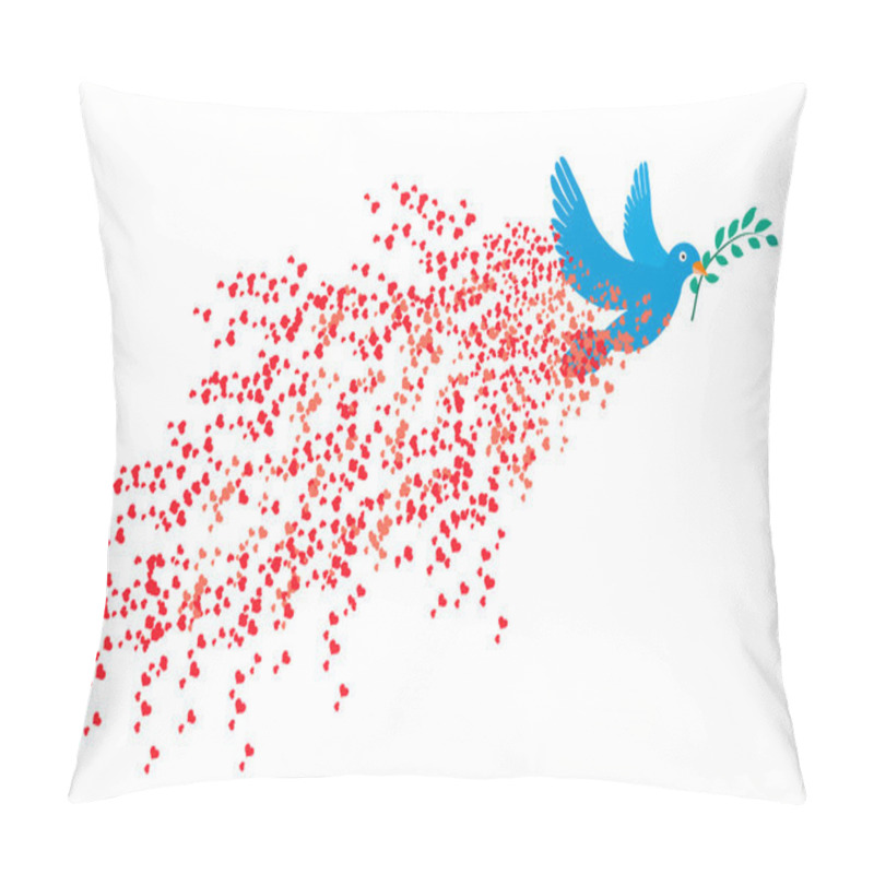 Personality  Peace Dove Pillow Covers