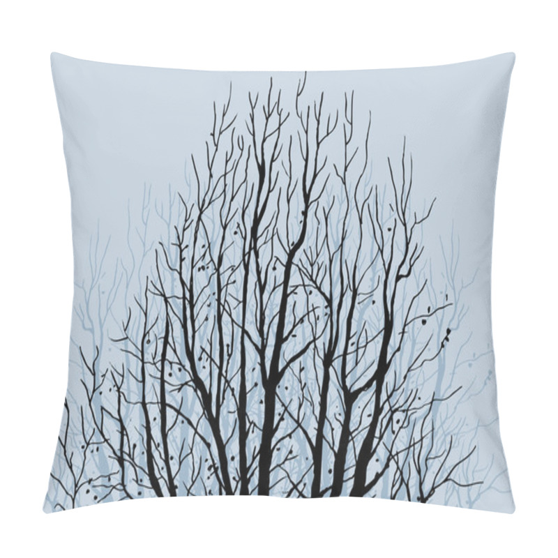 Personality  Bare Tree Limbs Pillow Covers