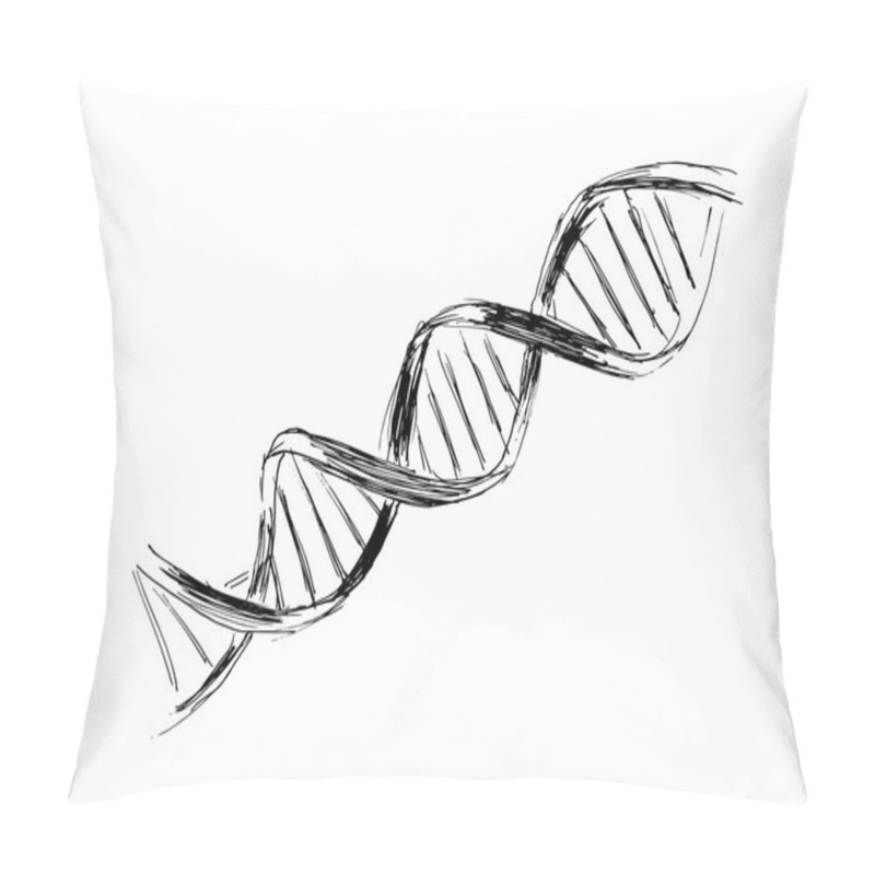 Personality  The Structure Of DNA Pillow Covers