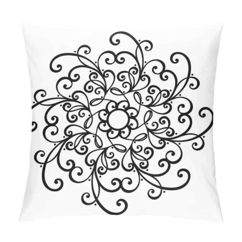 Personality  Beautiful Deco Circle (Vector) Pillow Covers