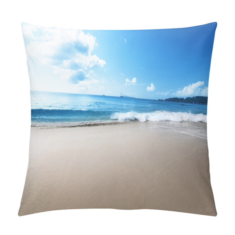 Personality  Anse Lazio Beach At Praslin Island, Seychelles Pillow Covers