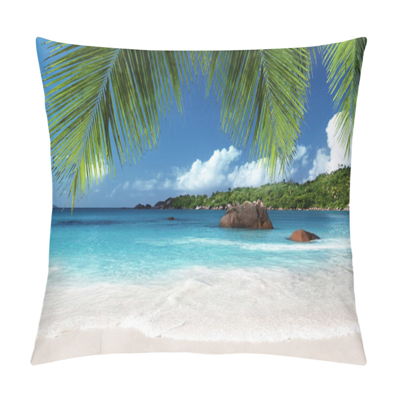 Personality  Anse Lazio Beach At Praslin Island, Seychelles Pillow Covers