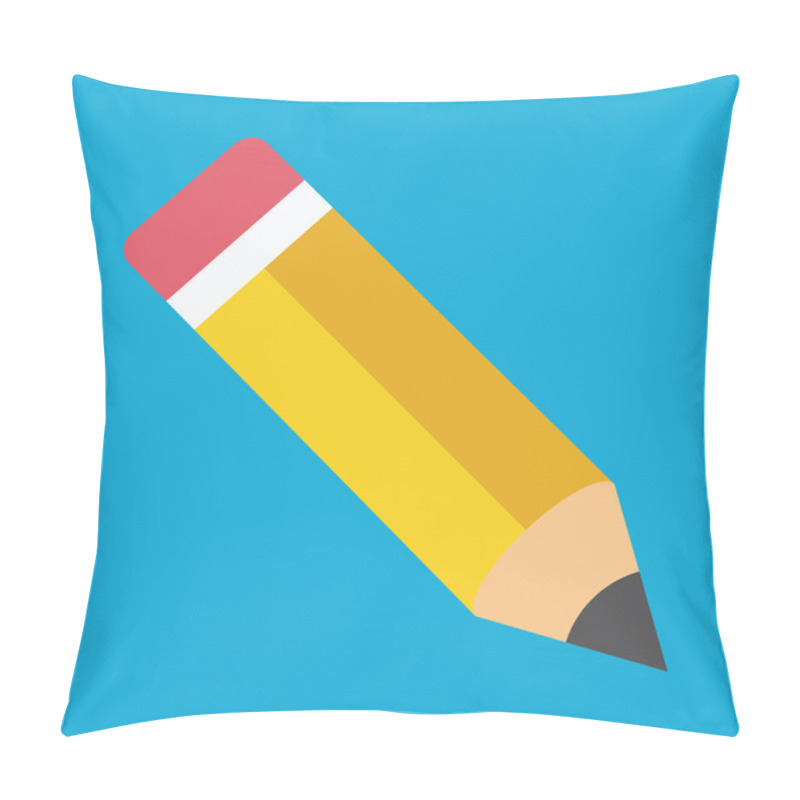 Personality  Vector Pencil Icon Pillow Covers