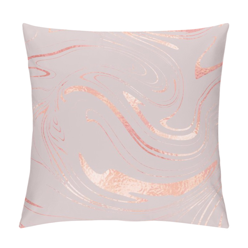 Personality  Delicate Rose Marble. Texture Of Marble With Imitation Of Rose Gold For The Design Of Surfaces, Invitations, Business Cards, Wrapping Paper Pillow Covers