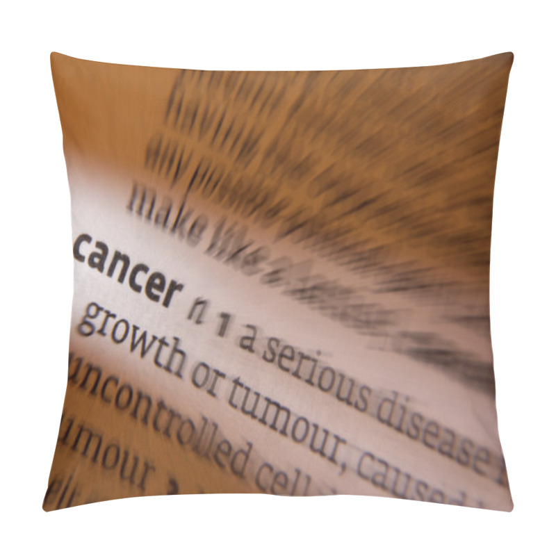 Personality  Cancer - Medical Definition Pillow Covers