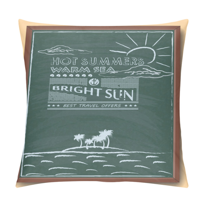 Personality  Promotional Offer On Chalkboard Pillow Covers