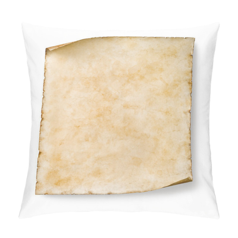 Personality  Old Parchment Isolated Pillow Covers