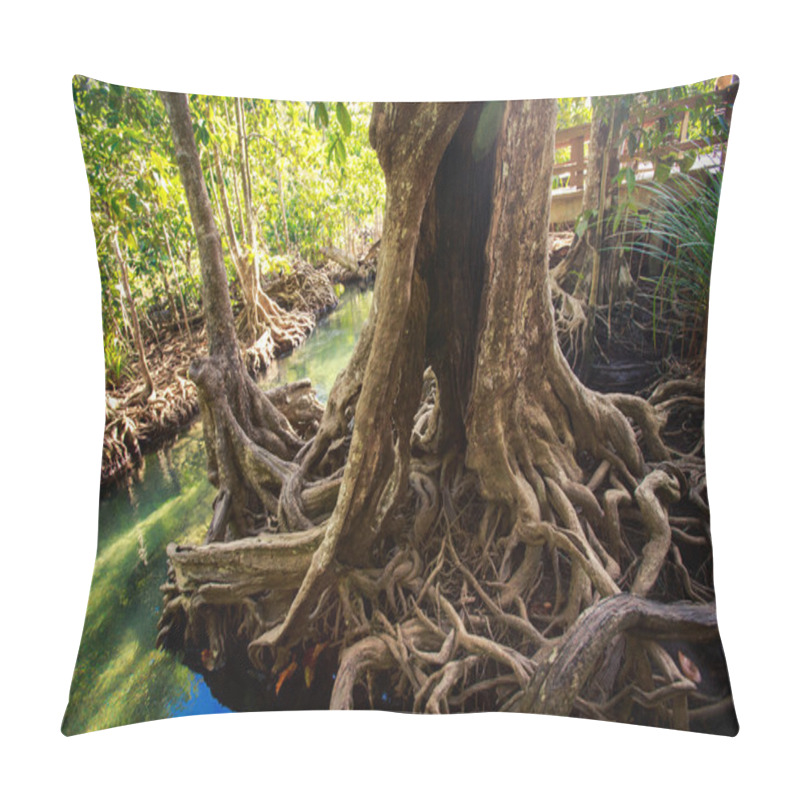 Personality  Mangrove Trees Interlaced Roots Pillow Covers