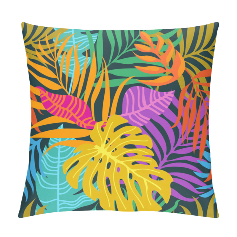 Personality  Seamless Pattern With Floral Elements. Pillow Covers