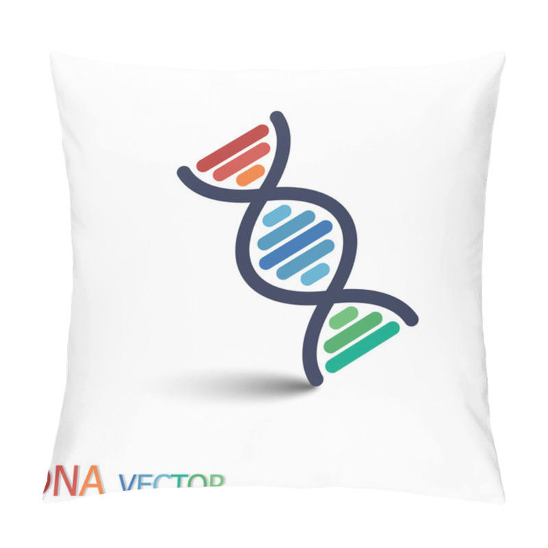 Personality  DNA ( Deoxyribonucleic Acid ) Symbol  ( Double Strand DNA ) Pillow Covers