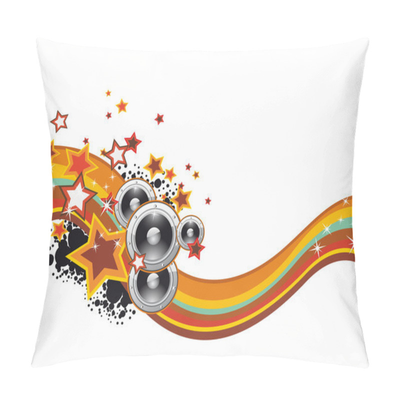 Personality  Music Event Background Pillow Covers