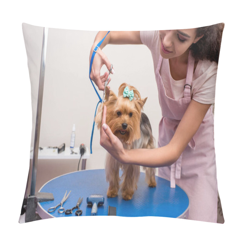 Personality  Groomer Grooming Dog Pillow Covers