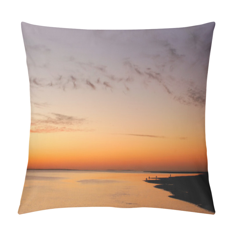 Personality  Beach Sunset Pillow Covers