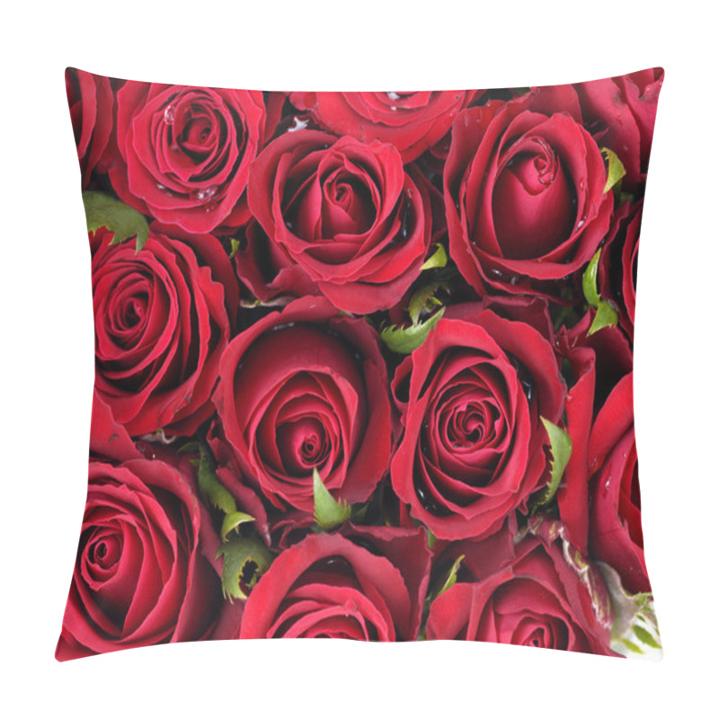 Personality  Rose Background Pillow Covers