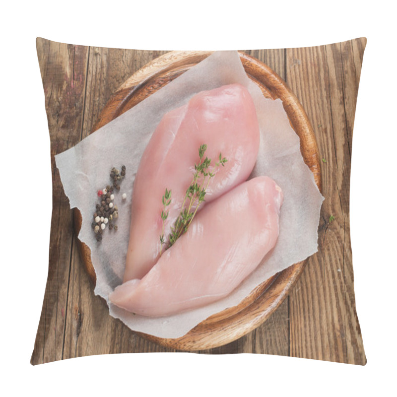 Personality  Raw Chicken Breast Fillets Pillow Covers