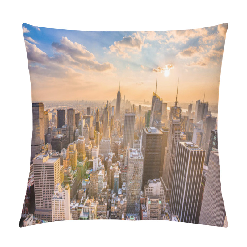 Personality  New York City Skyline Pillow Covers