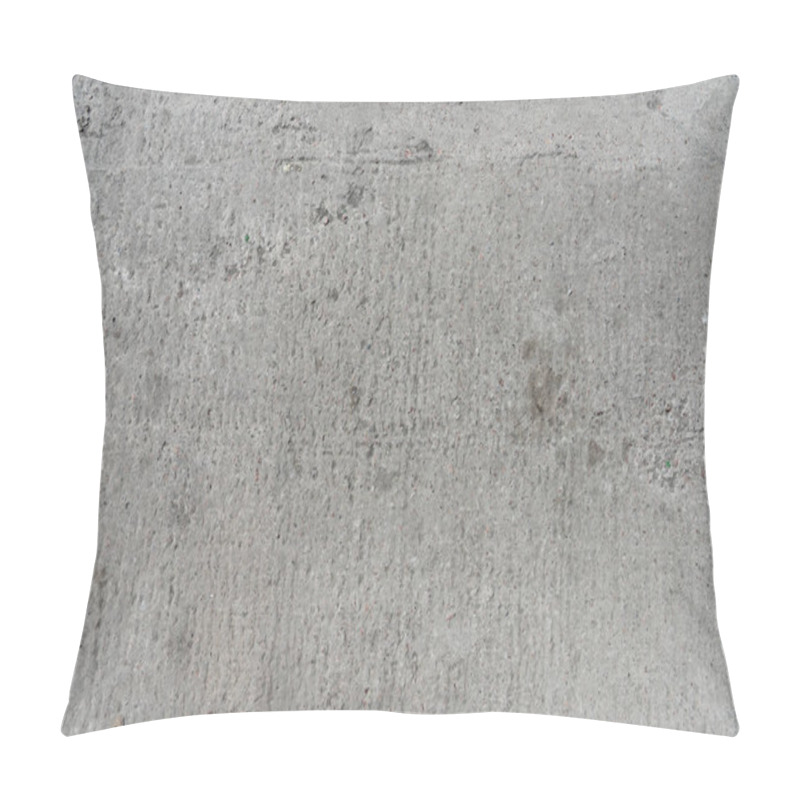 Personality  Close-up View Of Old Grey Weathered Cement Background  Pillow Covers