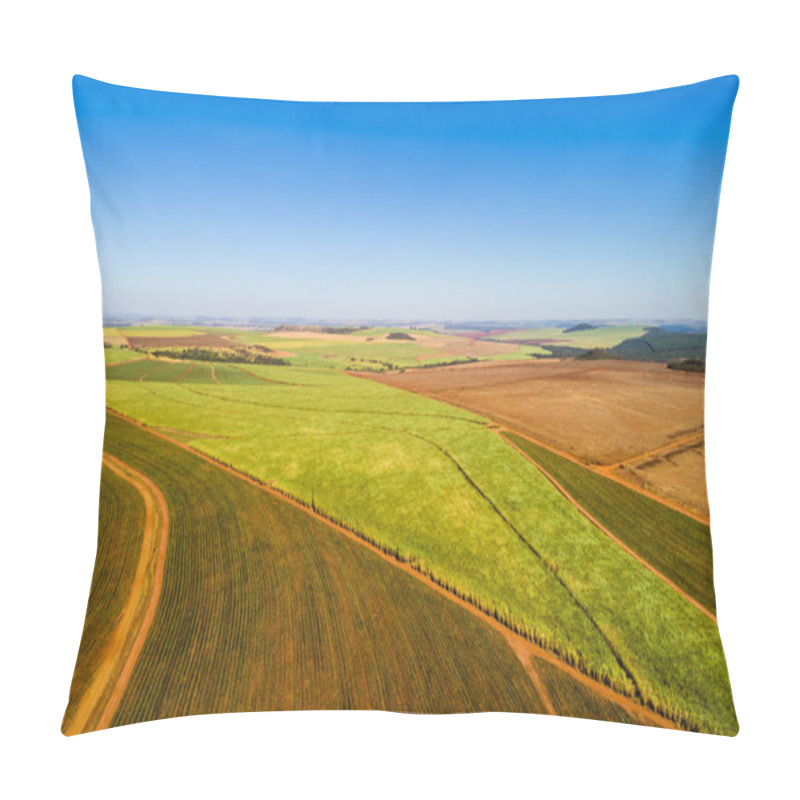 Personality  Aerial View Of Rural Area In Brazil Pillow Covers