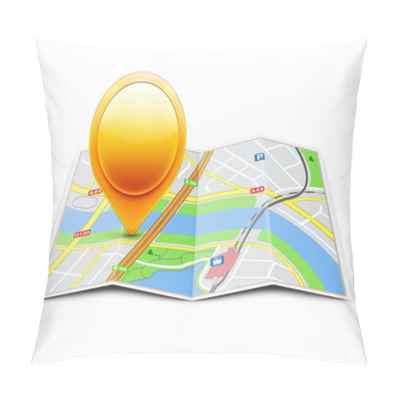 Personality  Global Navigation Concept Pillow Covers