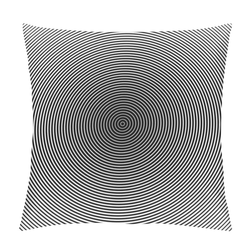 Personality  Concentric Circles Pattern Pillow Covers