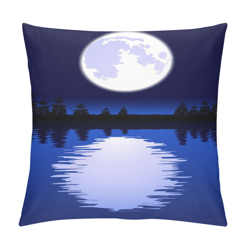 Personality  Moon In The Night Pillow Covers