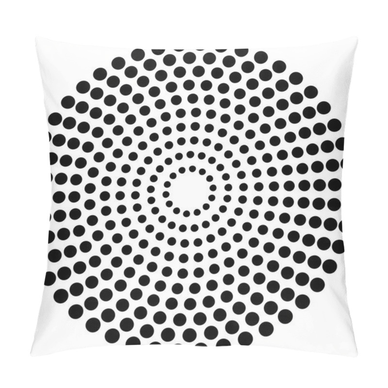 Personality  Dotted Circular Element.  Pillow Covers