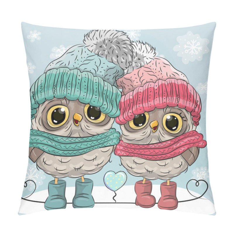 Personality  Cute Owls Boy And Girl Pillow Covers