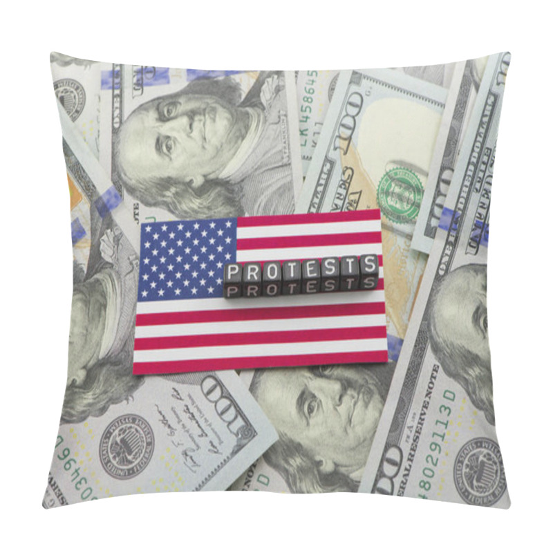 Personality  Street Protests In The United States Pillow Covers