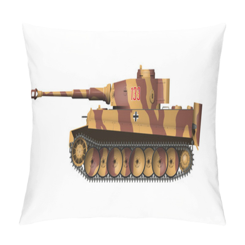 Personality  World War II Tank Isolated Pillow Covers