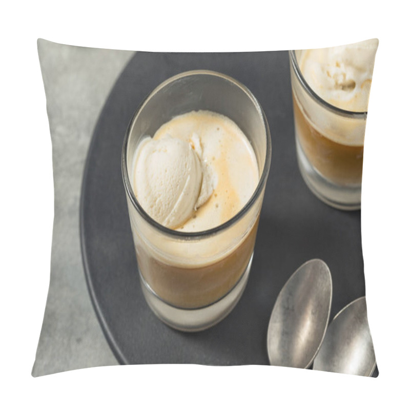 Personality  Homemade Affogato Coffee Ice Cream Ready To Eat Pillow Covers