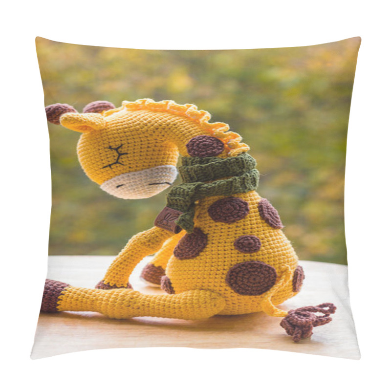 Personality  Giraffe Amigurumi, Handmade Crochet Toy Pillow Covers