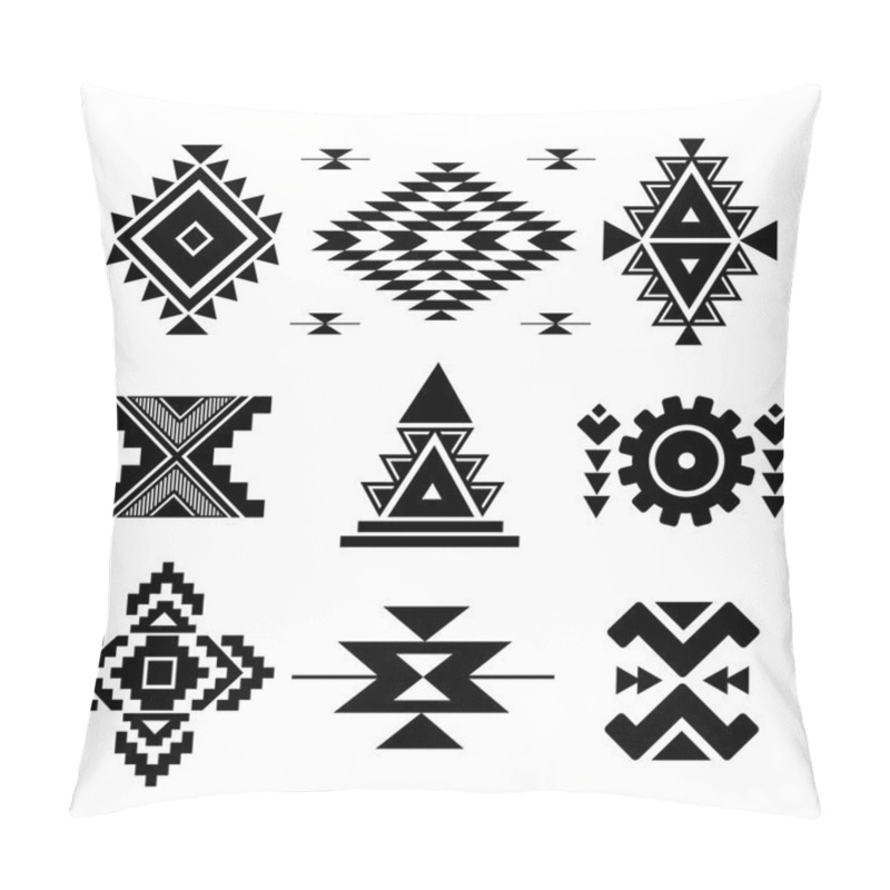 Personality  Vector Abstract Geometric Elements Pillow Covers