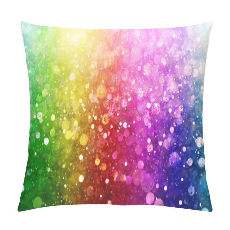 Personality  Rainbow Of Lights Pillow Covers