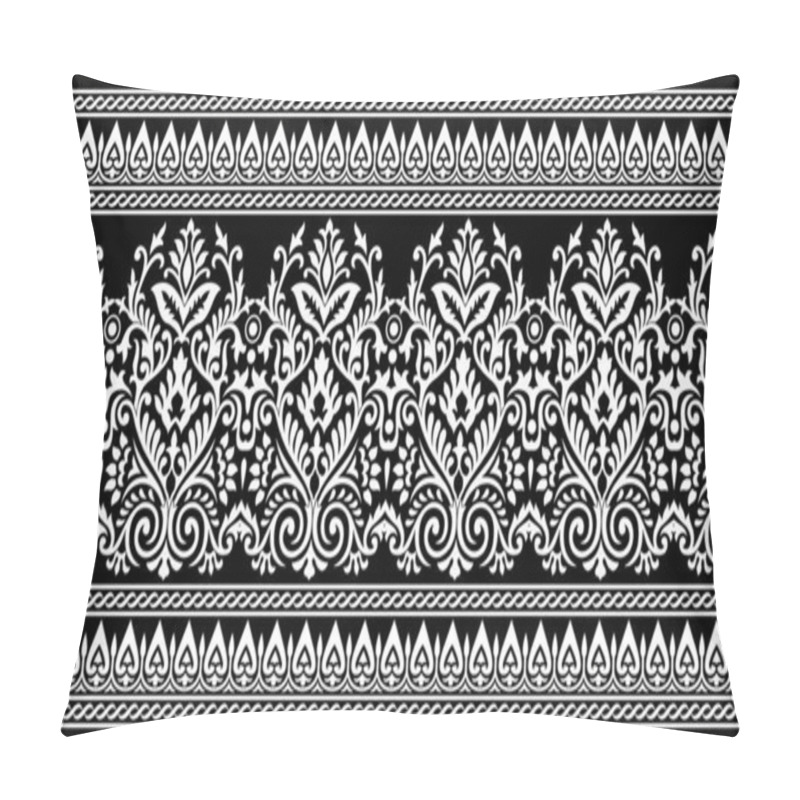 Personality  Traditional Asian Ornamental Border Design Pillow Covers