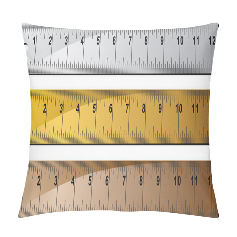 Personality  Ruler Set Pillow Covers